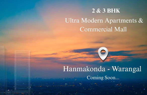 Ultra-Modern Apartments & Commercial Mall at Warangal